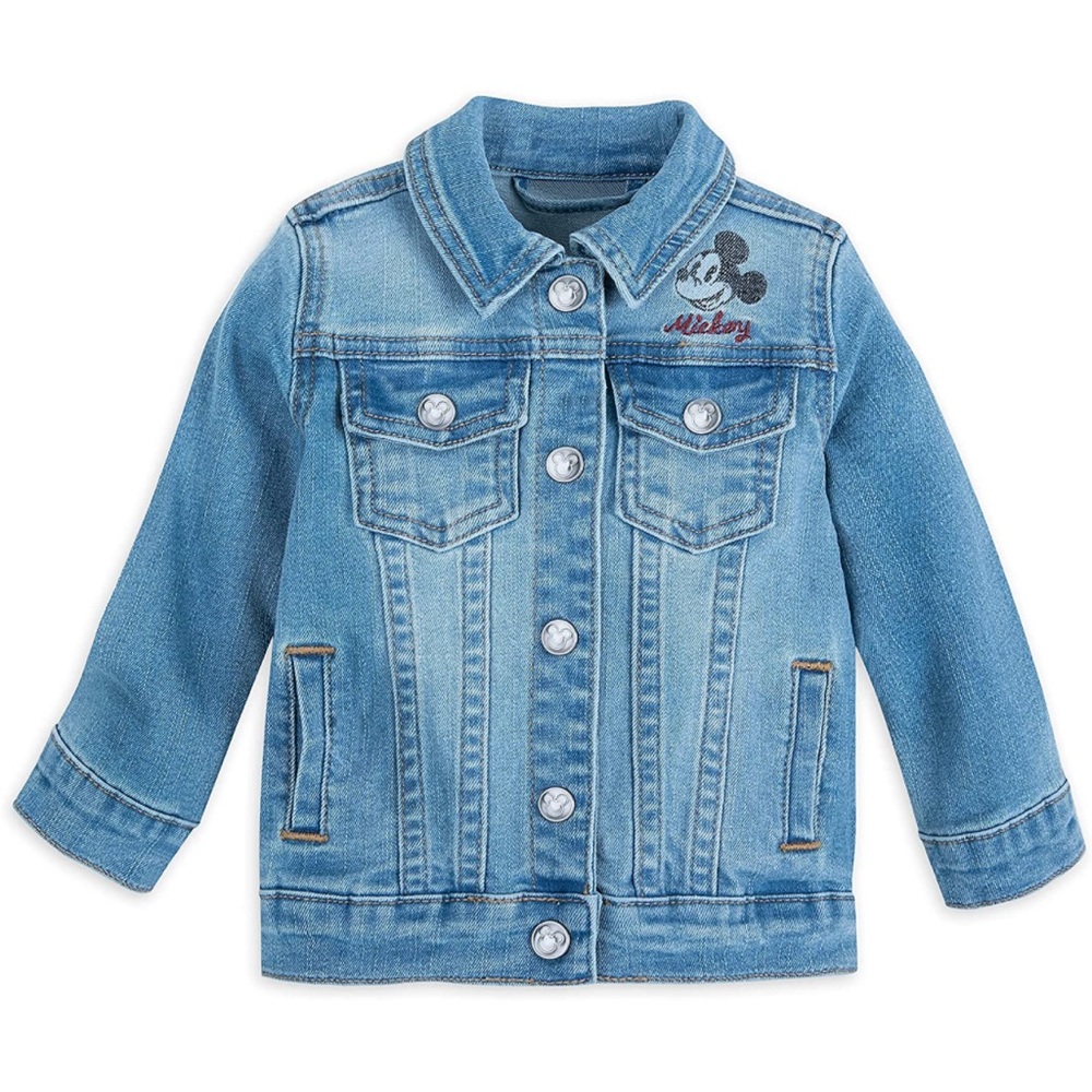 Disney Mickey Mouse Denim Jacket for Baby, Size 9-12 Months